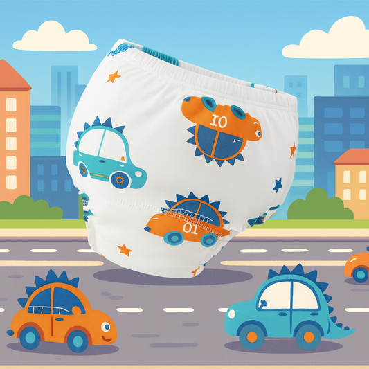 Voiture Dino - Culotte d'apprentissage